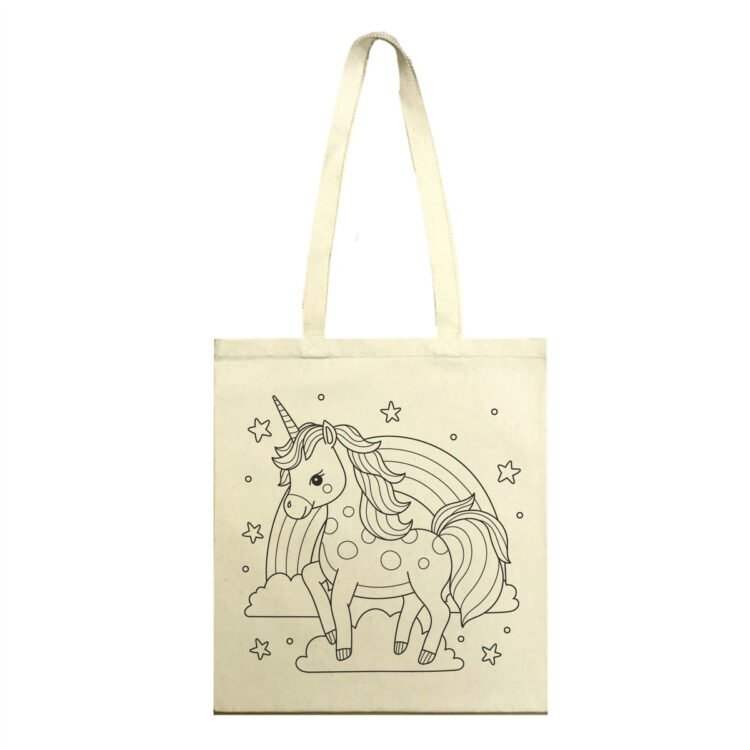 Еко сумка з бавовни ЛЮКС під розмальовку